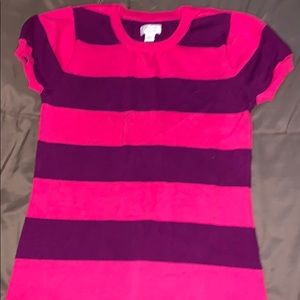striped children’s place tee shirt dress